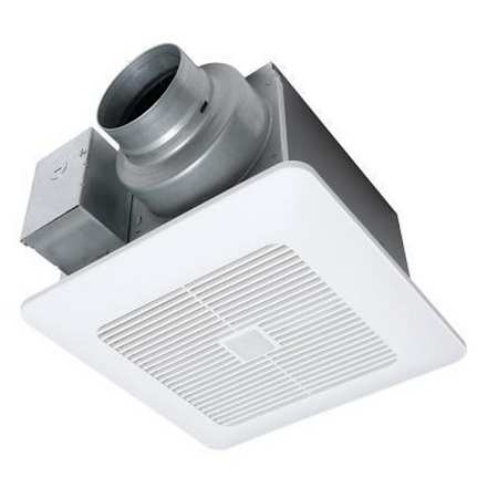Panasonic 110 CFM 0.3 Sone Ceiling Mounted Exhaust Fan with Motion and Humidity Sensor White